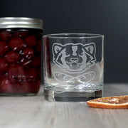 Bread and Badger Lowball Glass