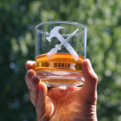MAKER Handyman scotch whisky glass