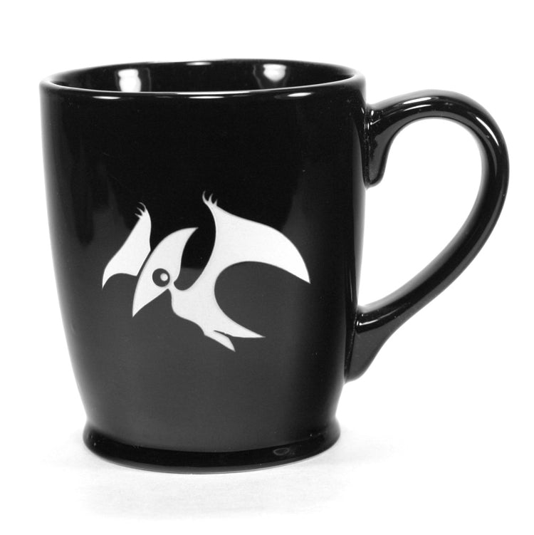 Standard Black Pterodactyl Mug