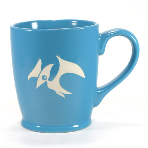 Standard Sky Blue Pterodactyl Mug