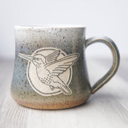 Hummingbird Mug - Introvert Collection Handmade Pottery