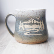 Mt. Hood Mug - Introvert Collection Handmade Pottery