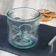 GOAT short tumbler made from recycled glass. Perfect for cocktails, juice, or water.