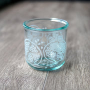 Pomegranate Rustic Recycled Glass Tumbler