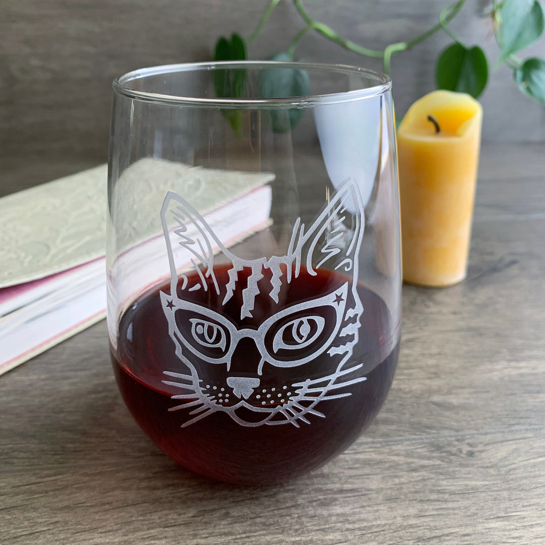 Glasses Cat (Retired Design)